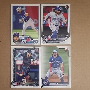 Baseball Bkue Jays Trading Cards Set